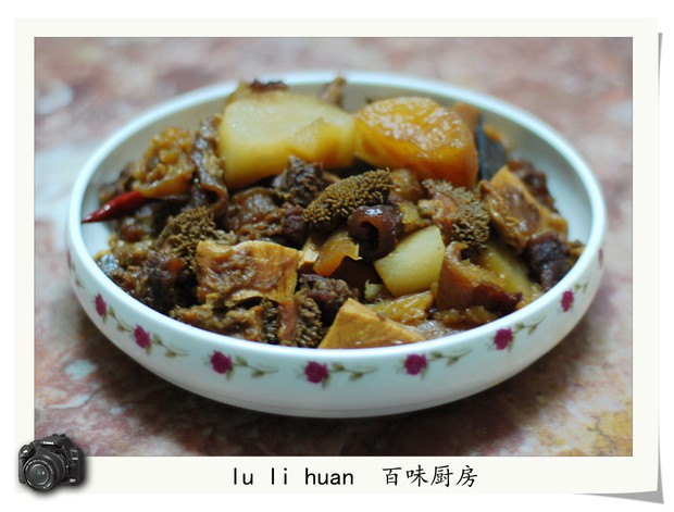 秋风起来一碗热腾腾的【萝卜牛杂】的做法