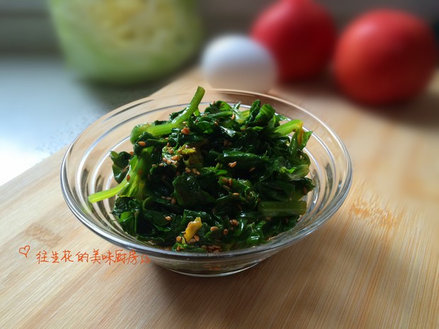 凉拌芹菜叶的做法