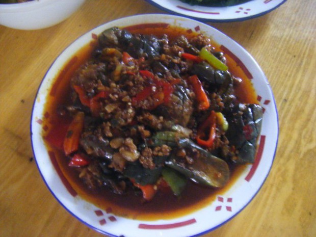 肉末茄子的做法