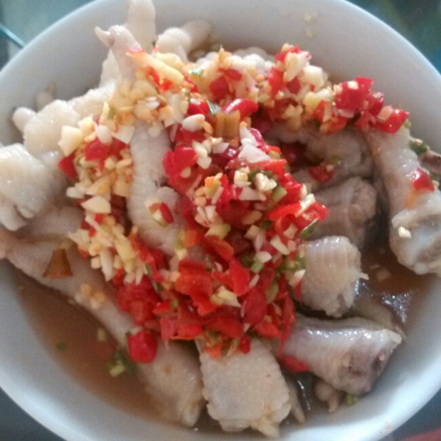 自制黎里辣鸡脚的做法
