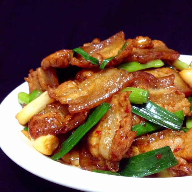 生炒五花肉的做法
