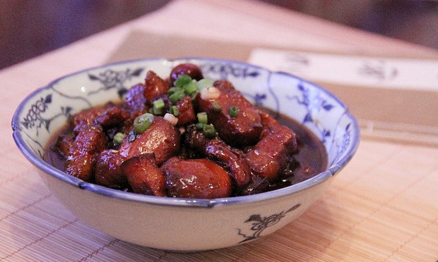 松茸烧肉的做法