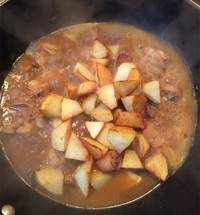 冬季进补好美食――土豆烧鸡块的做法步骤7