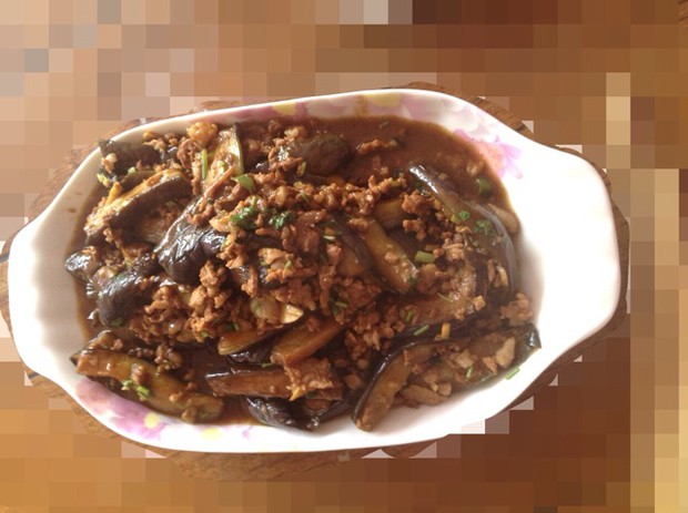 肉末茄条的做法