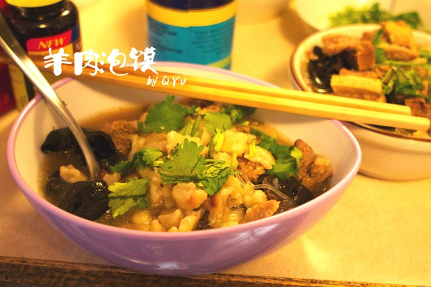 陕西羊肉泡馍的做法