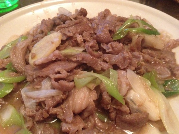 葱爆羊肉的做法
