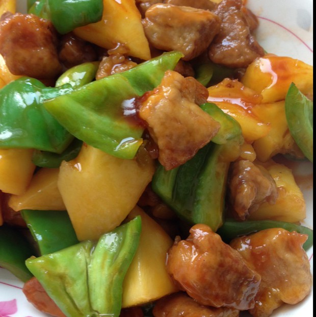 菠萝咕噜肉的做法