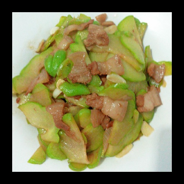 佛手瓜炒肉的做法