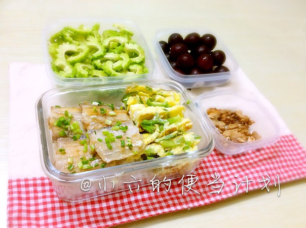 清蒸带鱼便当的做法