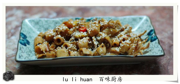 爆炒鱿鱼干的做法