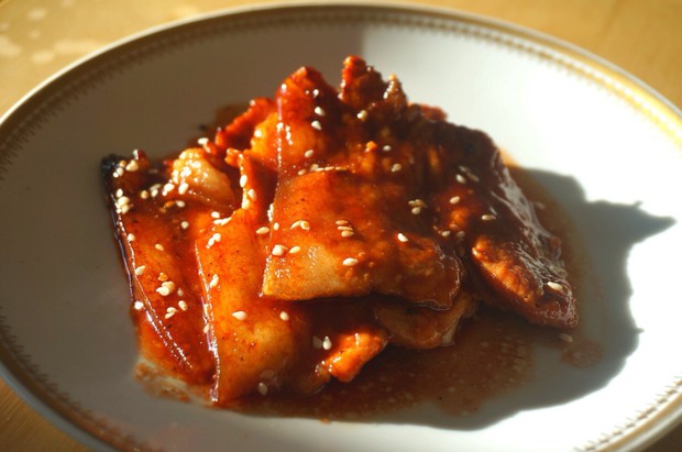 有肉即正义之蜜汁南乳煎五花肉的做法