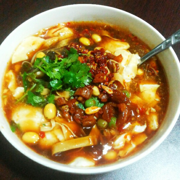碗蒸豆腐脑的做法