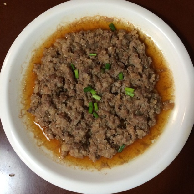 清蒸肉末的做法