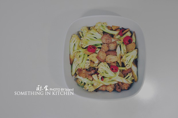 干锅花菜的做法