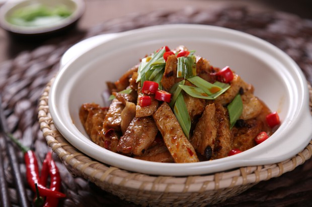 捷赛私房菜---干锅脆豆腐的做法