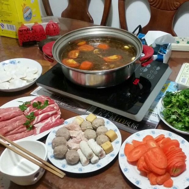 涮羊肉火锅的做法