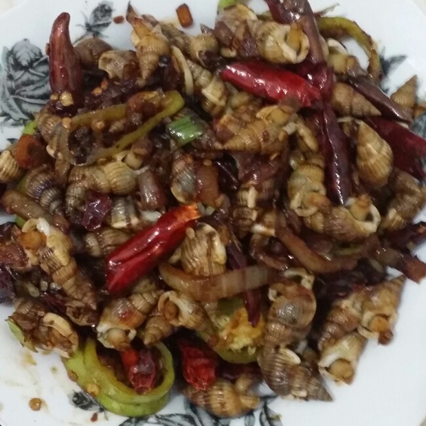 辣炒海锥(海瓜子)的做法