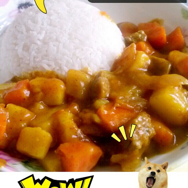 牛肉咖喱饭(好吃方便初学者版)的做法