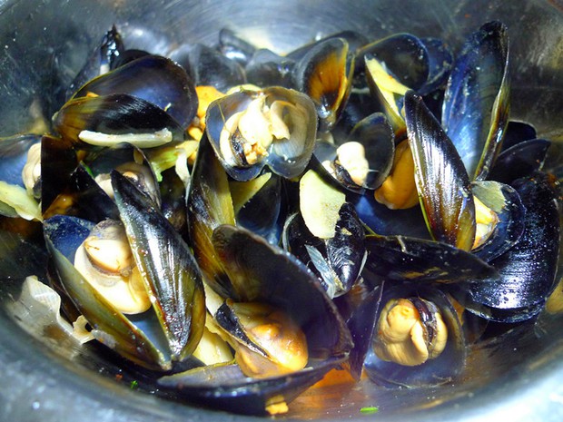 辣炒海虹的做法