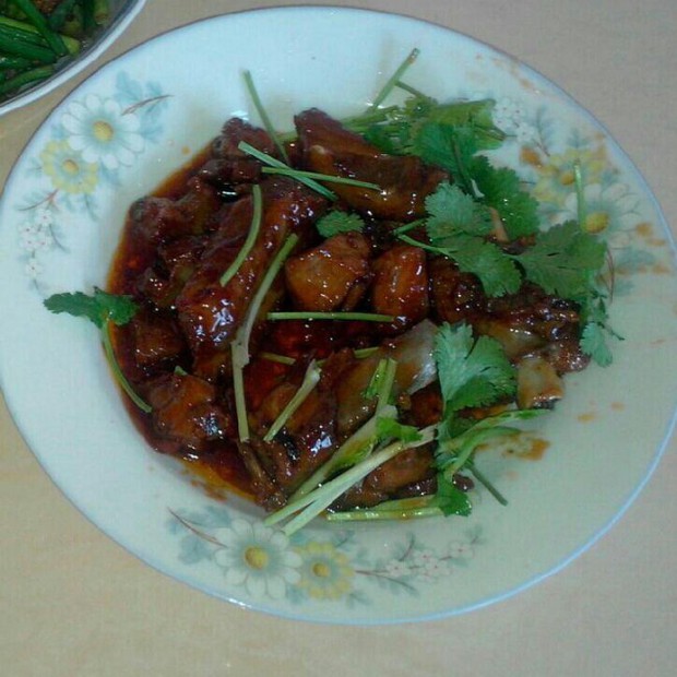 糖醋排骨(不用油炸~)的做法