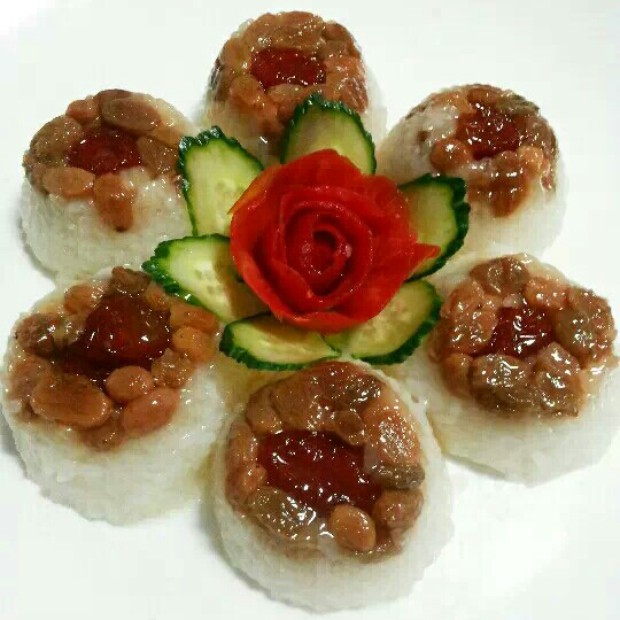 酸酸甜甜八宝饭的做法