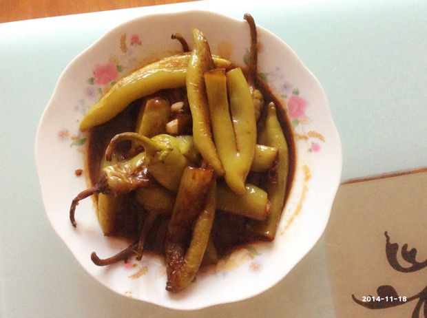 酱爆辣椒(酸甜口味)的做法