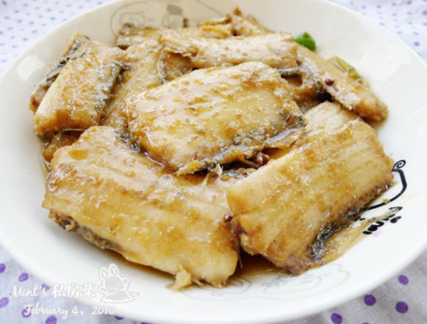 糖醋带鱼的做法