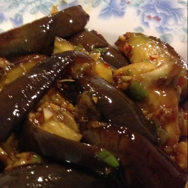 咱家鱼香茄子(少油版)的做法