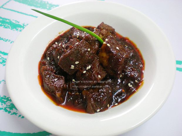 香辣牛肉粒的做法