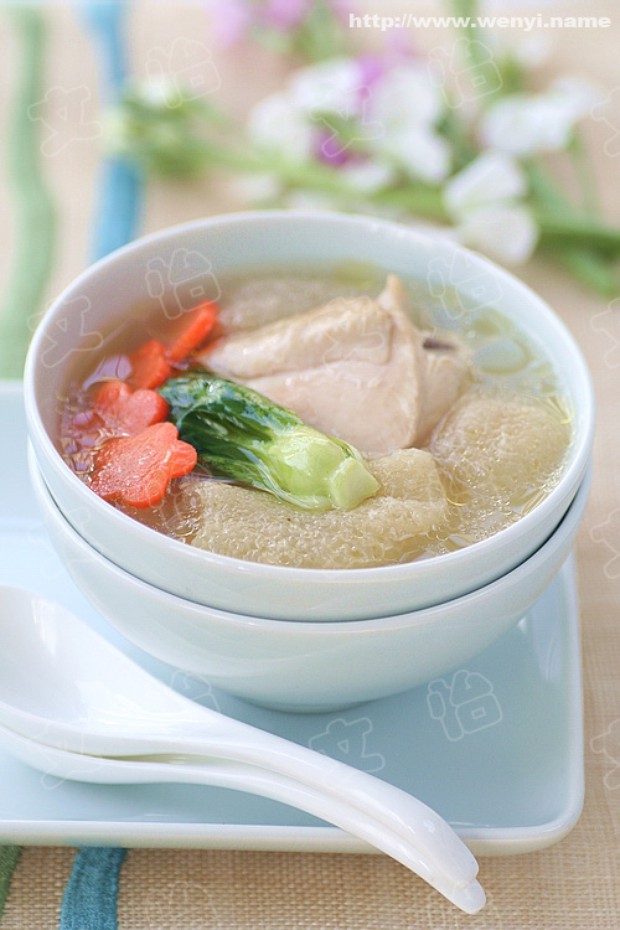 竹荪煲鸡汤——文怡家常菜的做法