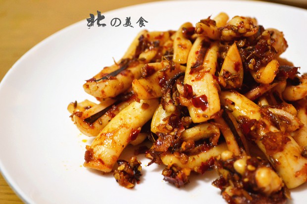 销魂铁板鱿鱼的做法