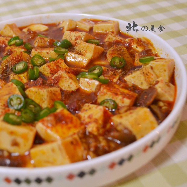 麻婆豆腐的做法