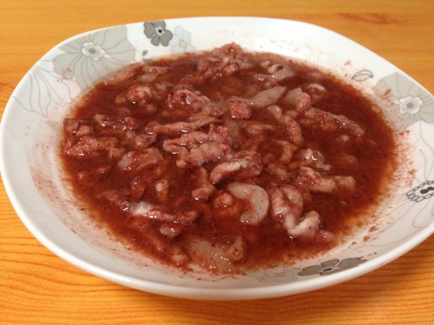 下饭神菜温州虾子肉~(虾子酱蒸肉)的做法