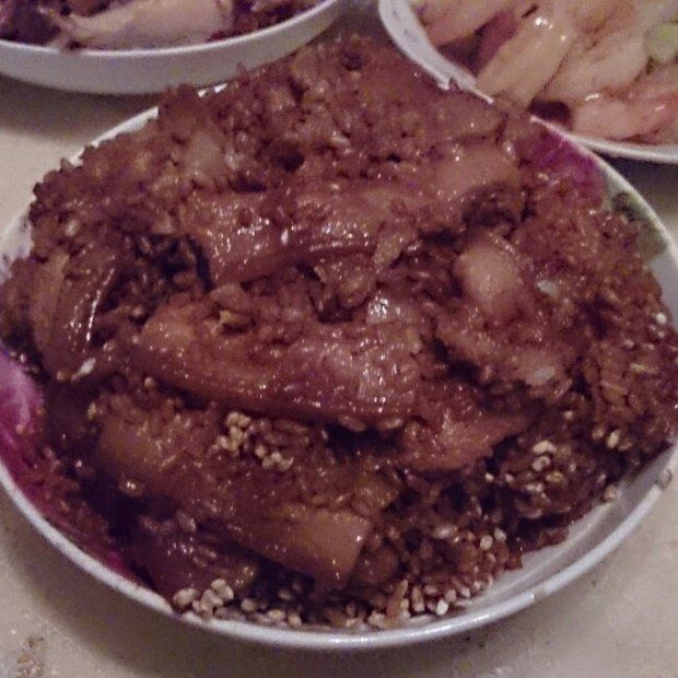 腐乳米粉肉的做法