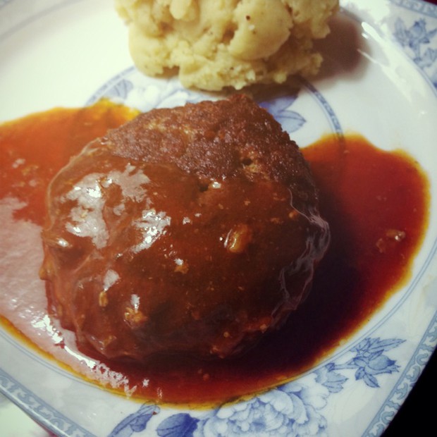 汉堡肉(简约版)的做法