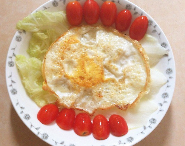 小清新早餐煎蛋的做法