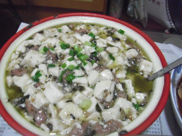 烂肉烧豆腐的做法