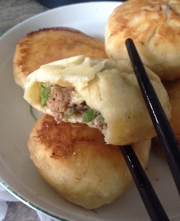 双蔬肉馅馅饼的做法