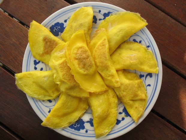 黄金蛋饺的做法