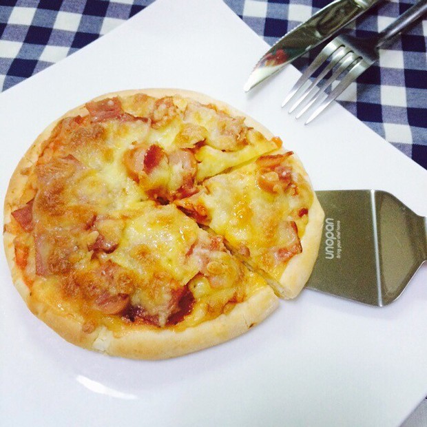 芝士培根火腿披萨Pizza的做法