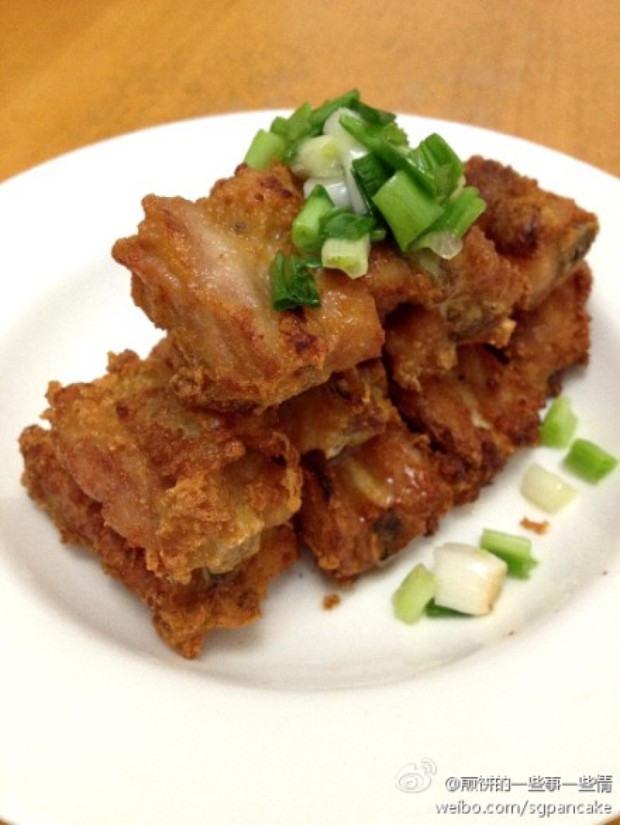 排挡式蒜香骨作法的做法