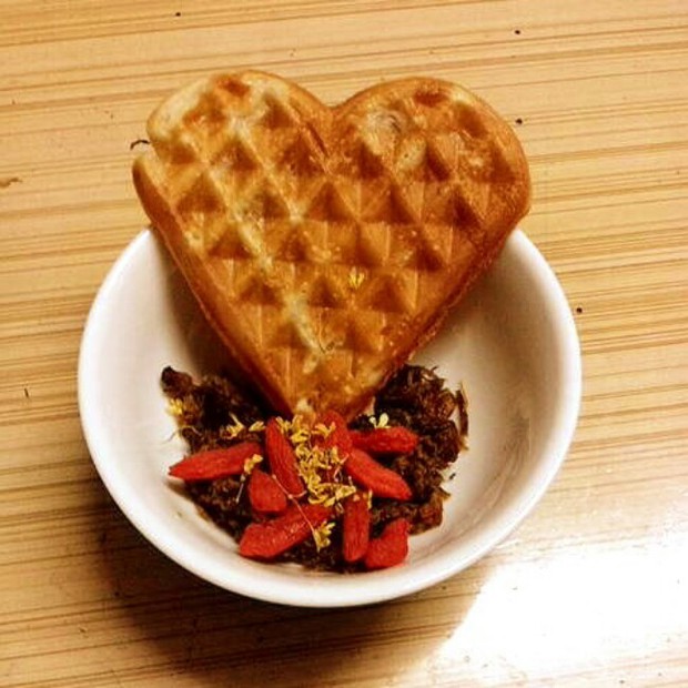 明天的早餐(华夫饼)清淡的做法