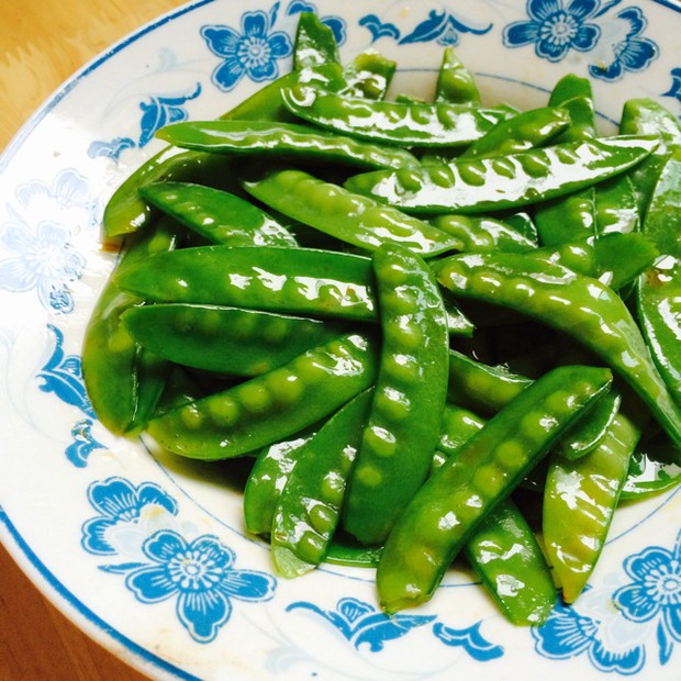 白灼荷兰豆的做法