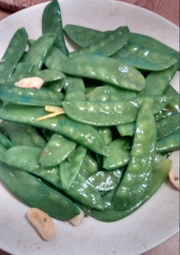 清炒荷兰豆的做法
