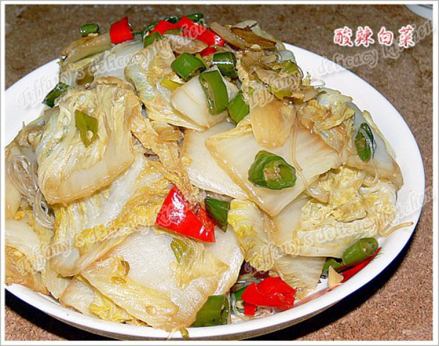 酸辣白菜的做法