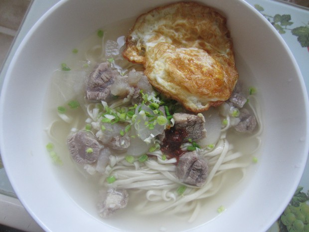清炖牛肉面的做法