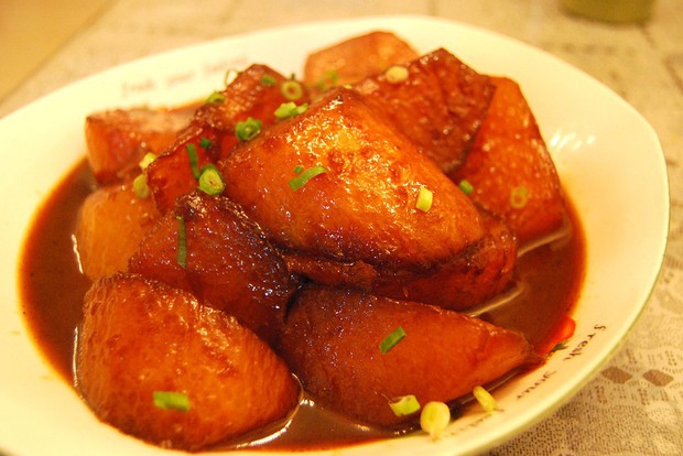 肉汁萝卜的做法