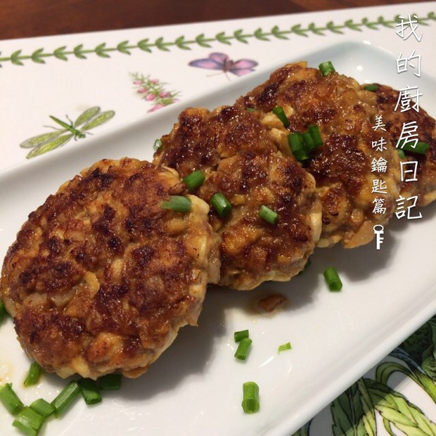 豆腐马蹄肉饼的做法