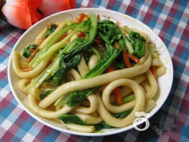粉婆婆土豆粉——青菜土豆粉的做法