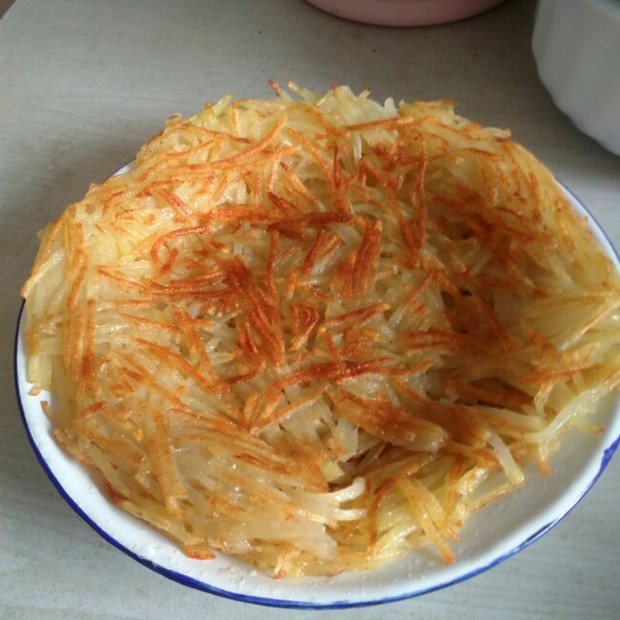 煎土豆丝的做法